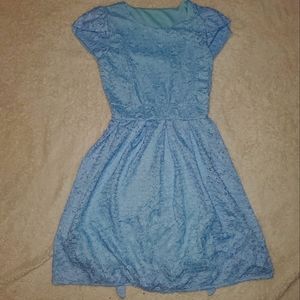 Blue Lace Dress